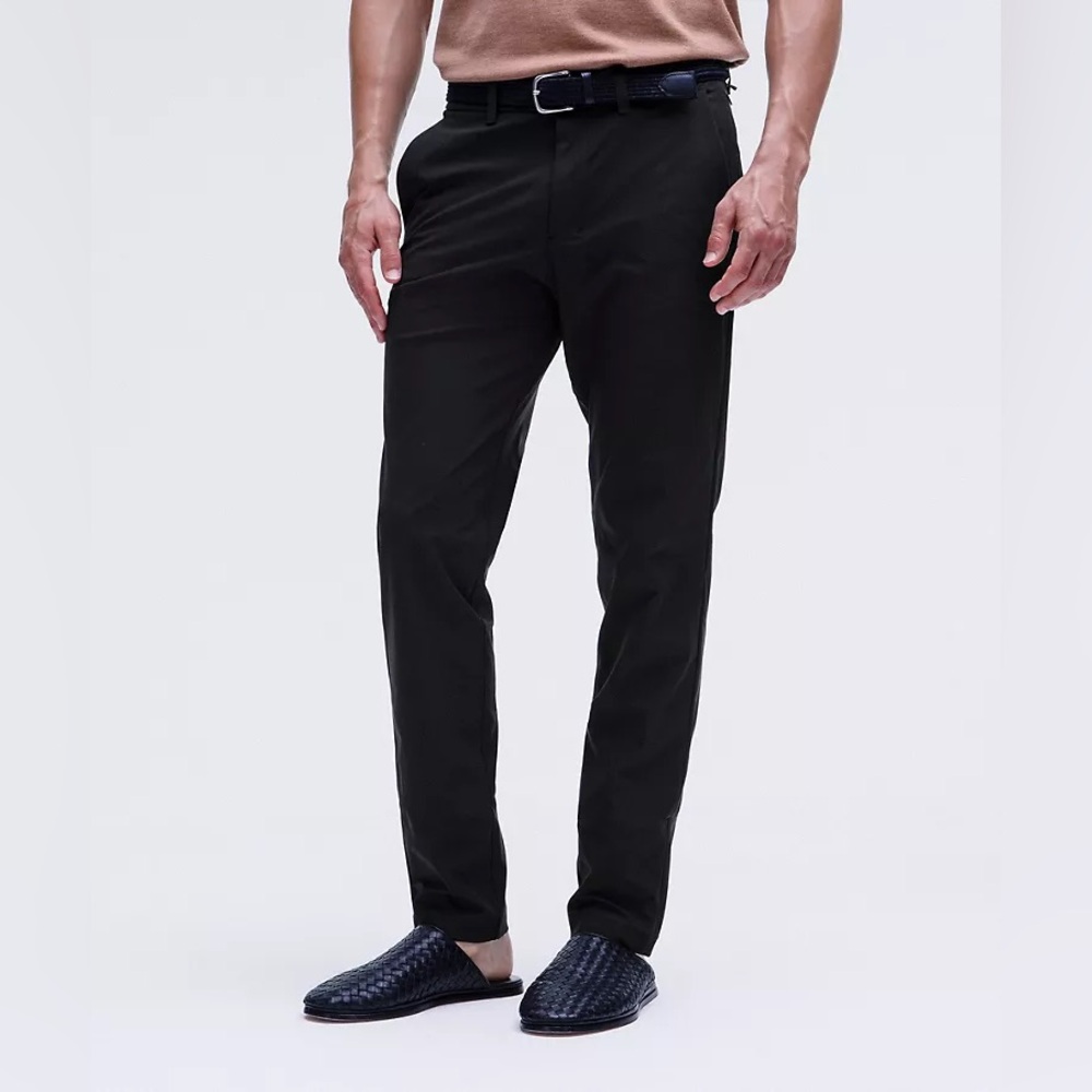 Lululemon Black Commission Slim-Fit Pant 
Warpstreme NWT size 32 waist 34 L